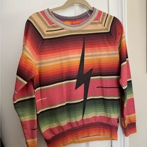 Aviator Nation Tulum Bolt Multicolor Sweatshirt